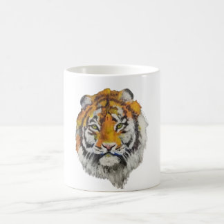 Mug Tigre Acuarela Artístico