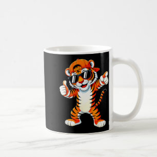 Mug Tigre avec lunettes de soleil tigre animal tigre h