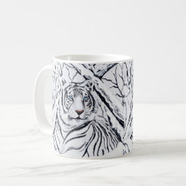 Mug Tigre Blanc Se Mélange En