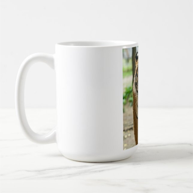 Mug Tigre de randonnée forestière (Gauche)