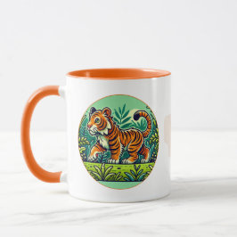 Mug "Tigre de Sumatran - Design de la jungle