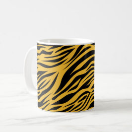 Mug Tigre du Missouri rayures noir et or