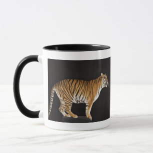 Mug Tigre se tenant sur la plate-forme