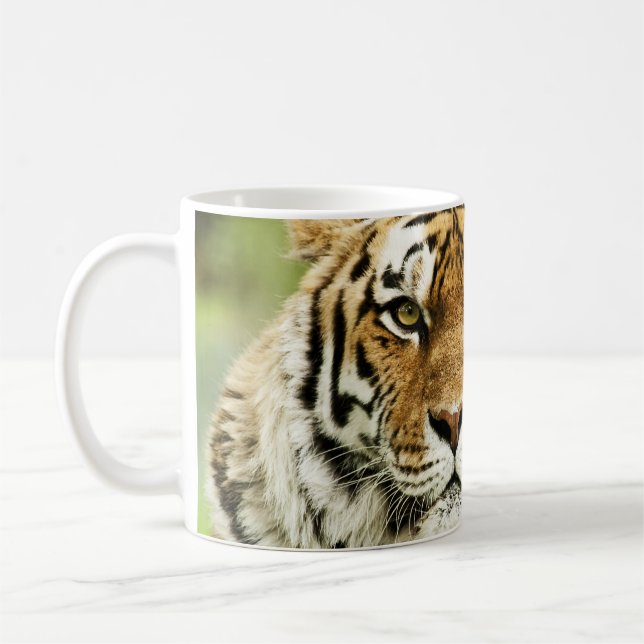 Mug Tigre Sibérien Rare : En danger de repos (Gauche)