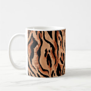 Mug tigre transparent, léopard motif