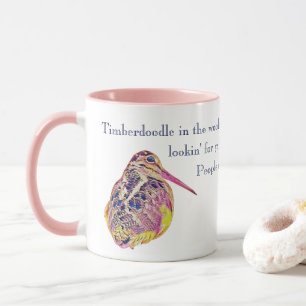 Mug Timberdoodle (dans les bois)
