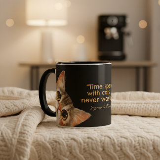 Mug Time Spent With Cats Is Never Wasted