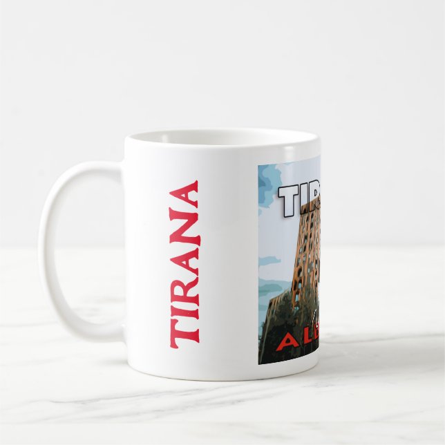 Mug Tirana, Visite Albanie (Gauche)