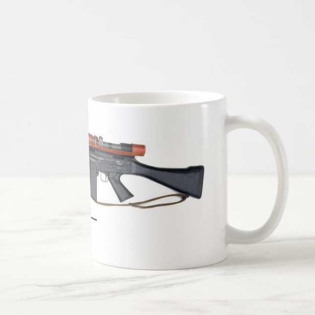 Mug Tireur isolé de FAL (Droite)
