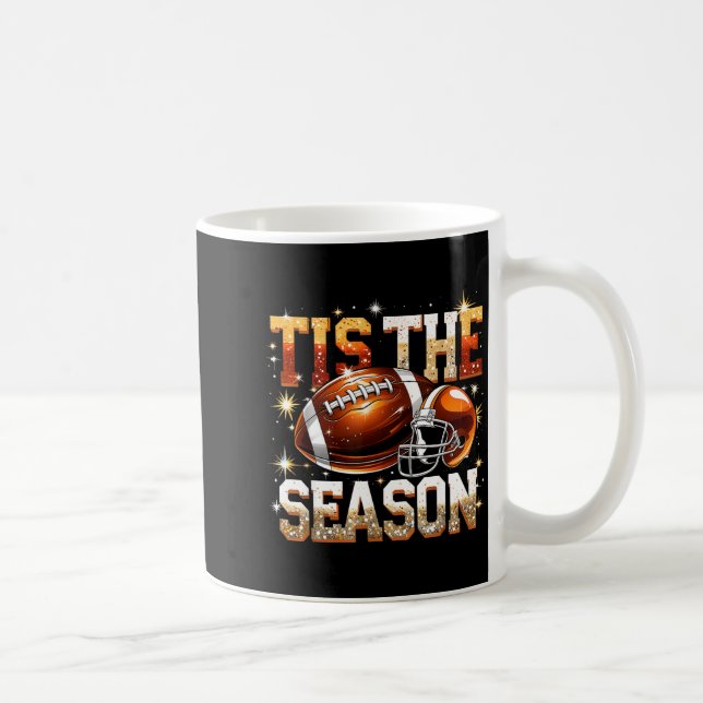 Mug Tis The Season Football Lovers Helmet Srts Fan Gif (Droite)