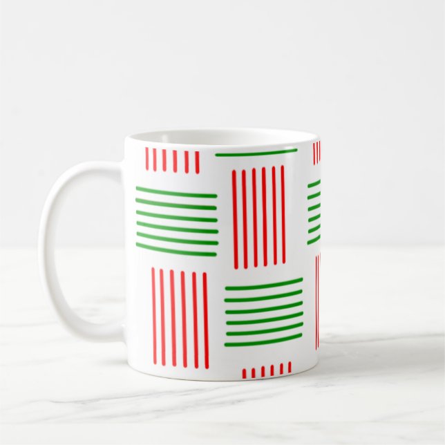 Mug tissage de Noël (Gauche)
