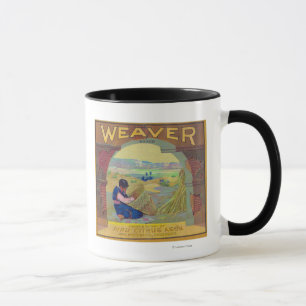 Mug Tisserand LabelPiru orange, CA