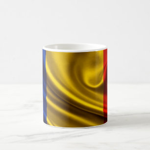 Mug Tissu de drapeau de Roumanie