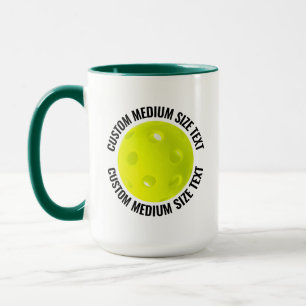 Mug Tissu moyen H. GREEN Combo 15oz Pickleball personn