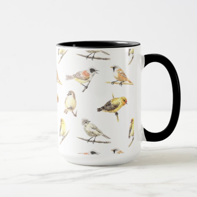Mug Tit birds motif (Droite)