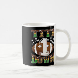 Mug Titi de la 1re année de football Down Premier Anni