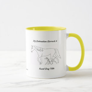 Mug Titre du chien de route