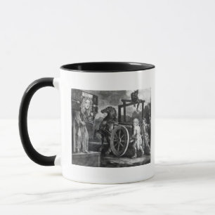 Mug Titus Oates le troisième jour de sa punition