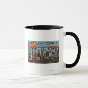 Mug Titusville, Pennsylvanie - grandes scènes de