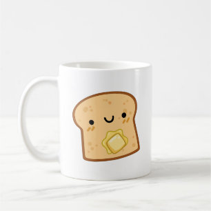 Mug Toast de beurre Cute Kawaii