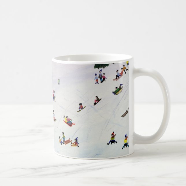 Mug Toboggan ou pas au toboggan 1990 (Droite)