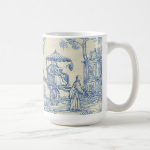Mug Toile bleu chinois