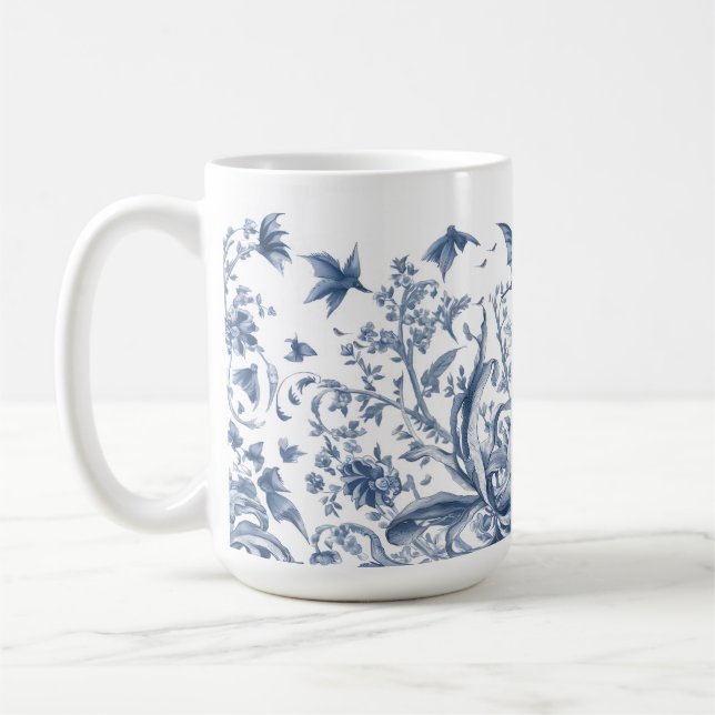Mug Toile française avec torsion monstre (Gauche)