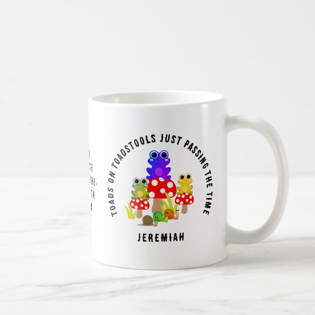 MUG TOILES MIEUX PERSONNALISÉES SUR LES TOADSTOLS (Droite)