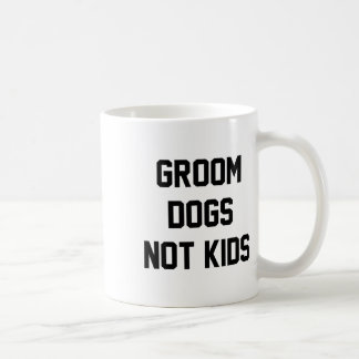 Mug Toilettage de chiens pas d'enfants drôle 