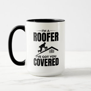 Mug Toit - Je t'ai fait recouvert Design de toiture