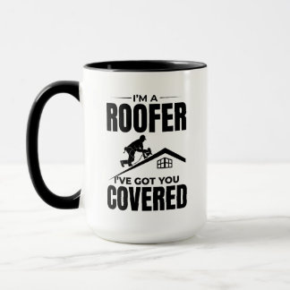 Mug Toit - Je t'ai fait recouvert Design de toiture