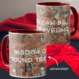 Mug Toits rouges de Kotor (Monténégro)