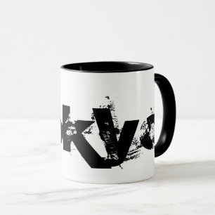 Mug Tokyo - Style Noir Et Blanc Cool