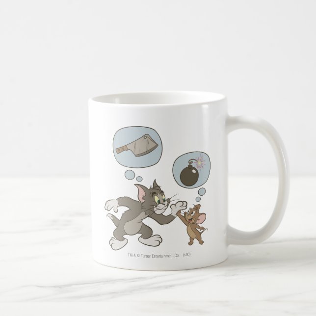 Mug Tom et Jerry Evil Thoughts (Droite)