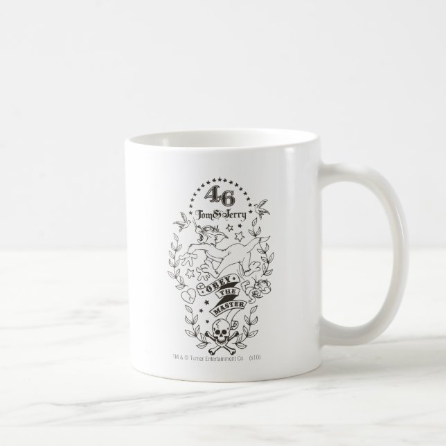 Mug Tom et Jerry Obey Le Maître 1 (Droite)