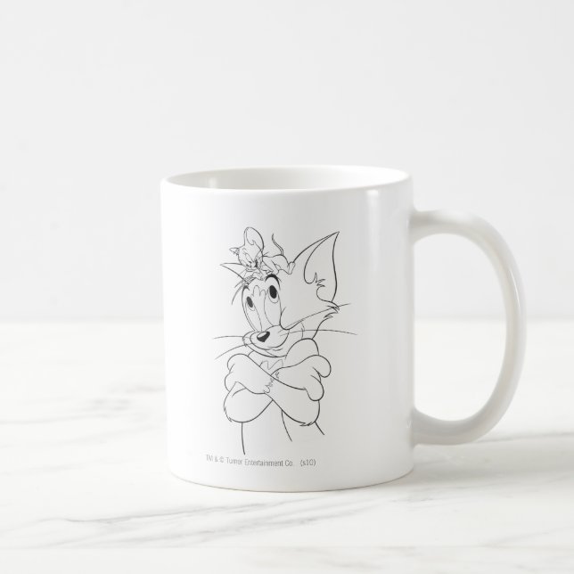 Mug Tom et Jerry On Head (Droite)