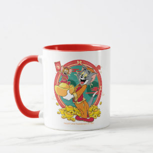 Mug Tom & Jerry New Years Red Envelope
