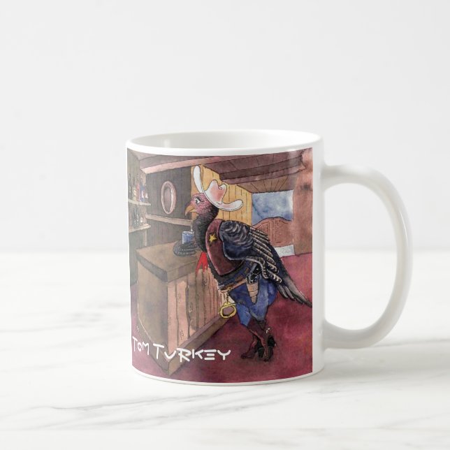 Mug Tom Turkey, le shérif - fort et original (Droite)