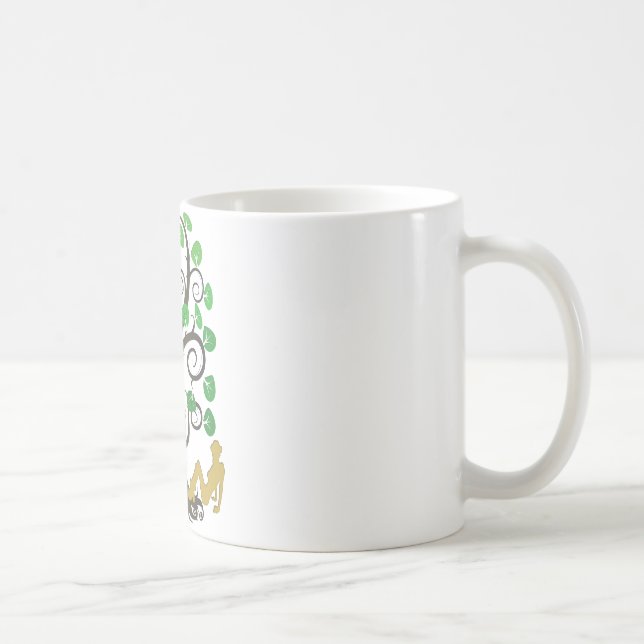 Mug Tombé de l'arbre généalogique (Droite)