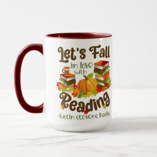 Mug Tomber amoureux de la lecture de Dustin Stevens Bo