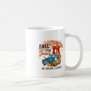 Mug Tomber Pour Jésus Il N'A Jamais Bon thanksgiving F