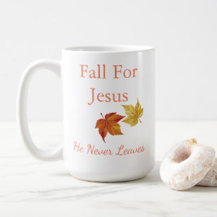 Mug Tomber pour Jésus, il n'a jamais Feuille la musiqu
