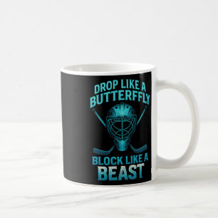 Mug Tombez comme un papillon Bloquez comme une bête -