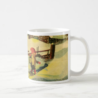 Mug Tomten observant la ferme