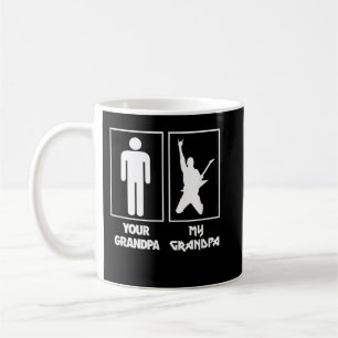 Mug Ton Grand-Père Mon Grand-Père Guitare