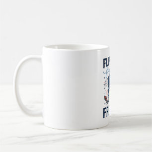 Mug Tongs Patriotiques Feu d'Artifice Liberté Chemise