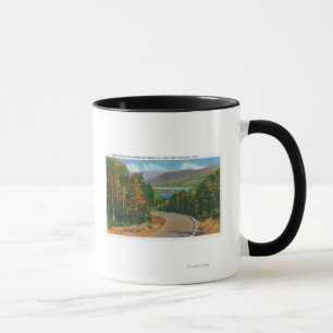 Mug Tongue Mt Trail Vue de Sabbath Day Point et