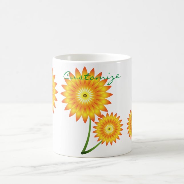Mug Tonnerre de deux tournesols (Centre)