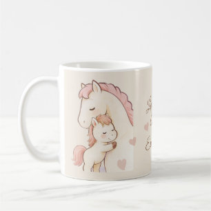 Mug Tons chauds doux Poney mignon t'aime plus
