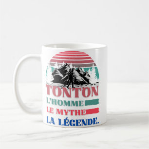 Mug Tonton : L'Homme, Le Mythe, La Légende Cadeau Vint